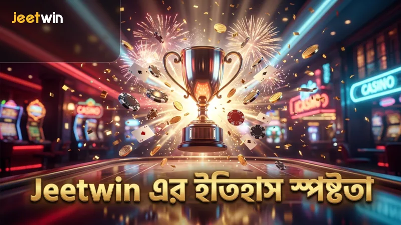 Jeetwin প্রতিষ্ঠার ইতিহাসে ব্যবহৃত সঠিক তথ্যসমূহ।