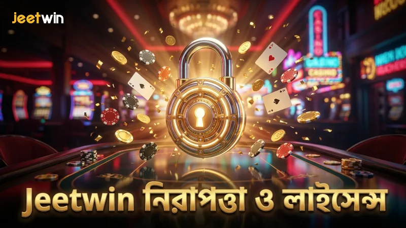 Jeetwin প্ল্যাটফর্মের নিরাপত্তা ও লাইসেন্সিংয়ের সত্যতা।