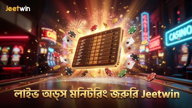 লাইভ ম্যাচে অডস দ্রুত পরিবর্তনের সময় সতর্ক থাকা প্রয়োজন।