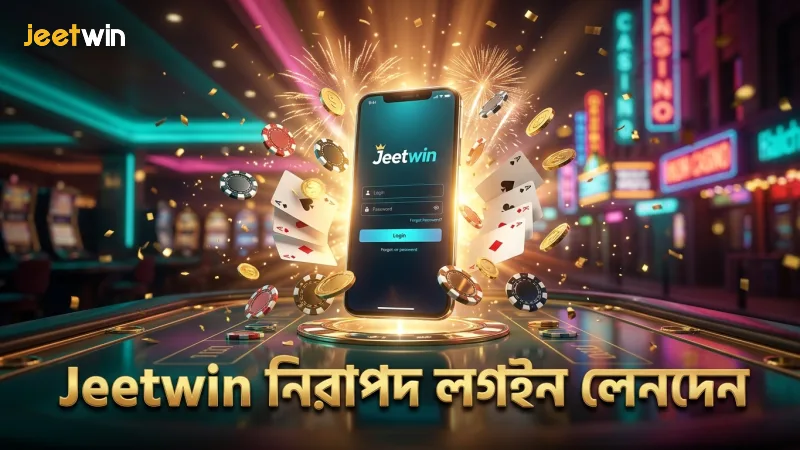 Jeetwin প্ল্যাটফর্মে নিরাপদ লগইন ও লেনদেন নিশ্চিত করুন