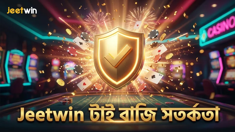 টাই বাজির ঝুঁকি সম্পর্কে Jeetwin সতর্কতা প্রদান করে