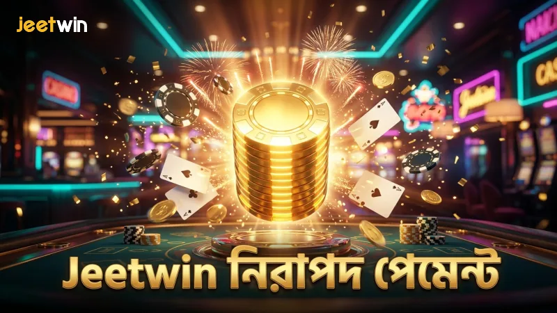 ডিপোজিট ও উইথড্রয়াল প্রক্রিয়ায় Jeetwin নিরাপত্তা নিশ্চিত করে।