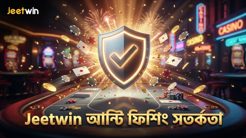 অ্যান্টি-ফিশিং সতর্কতা Jeetwin ব্যবহারকারীদের সুরক্ষায় কাজ করে