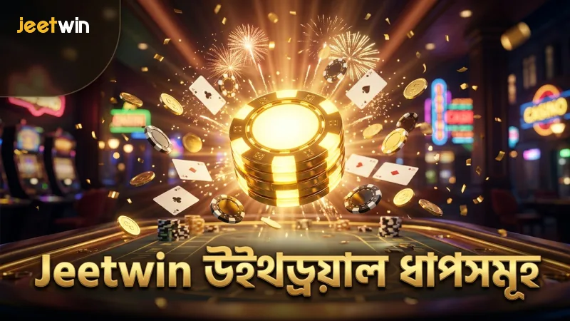 Jeetwin উইথড্রয়াল প্রক্রিয়ার ধাপগুলো পরিষ্কারভাবে প্রদর্শিত