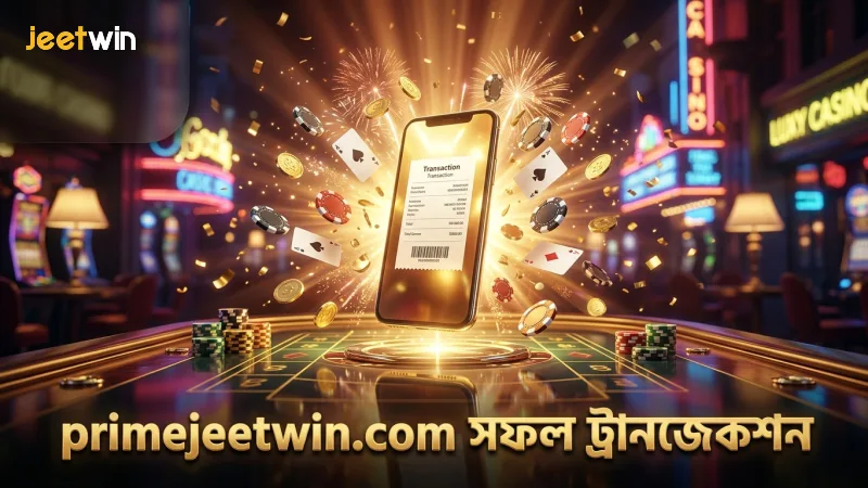 primejeetwin.com ওয়েবসাইটে সফল উইথড্রয়াল ট্রানজেকশনের উদাহরণ