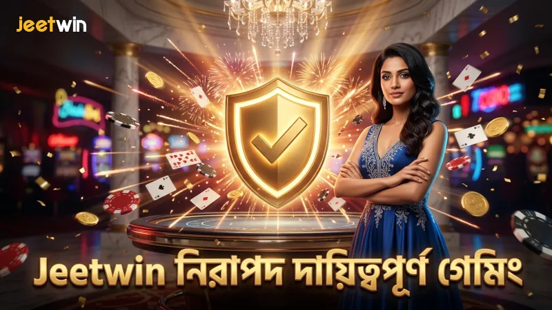Jeetwin প্ল্যাটফর্মে নিরাপদ ও দায়িত্বপূর্ণ গেমিং নিশ্চিত।